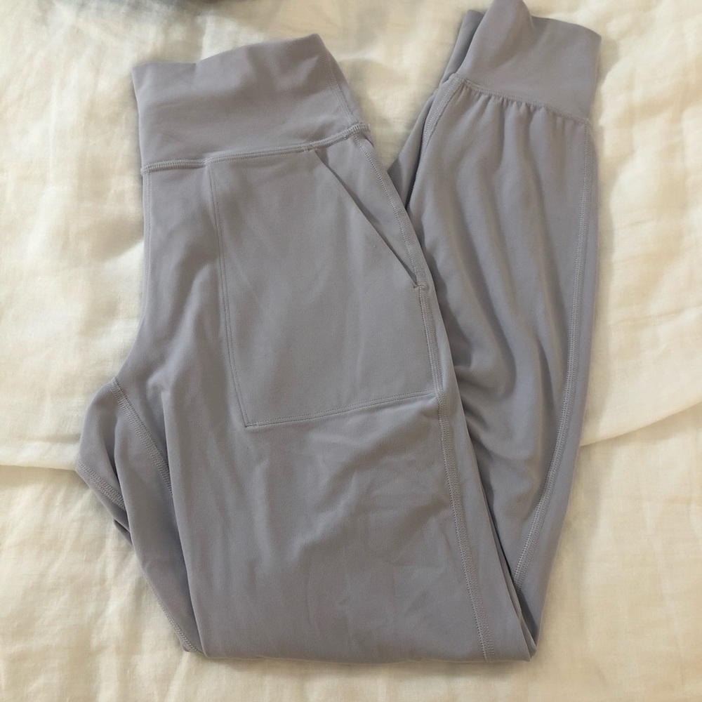 light grey align jogger